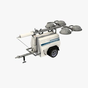 Mobile Construction Light Tower Compact