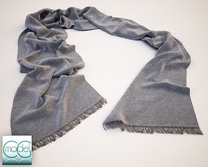 13 scarf 3d model