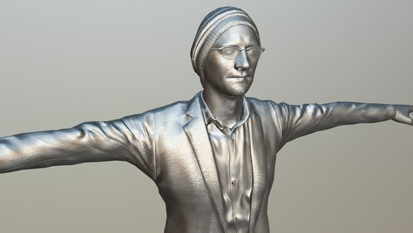 Free hacker - realistic ready 3D model - TurboSquid 1247050