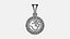 Diamond Om Pendant - 0040