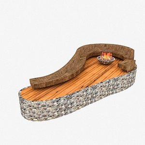 garden pit 3D model