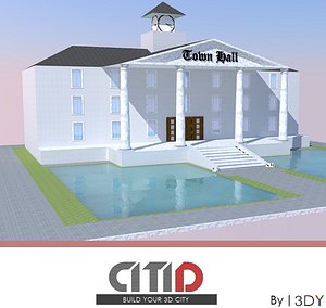 Town Hall (low poly) | CITID