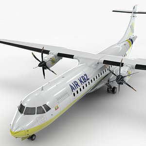 3D model ATR 72 AIR KBZ L1628