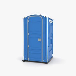 Portable Toilet cabin 3D