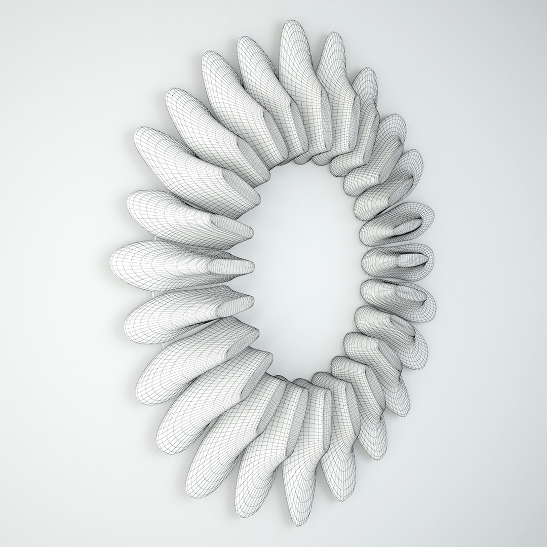 3D Old Wood Shoe Form Mirror TurboSquid 2128731