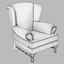 Classic Wing Wingback Chair Sessel