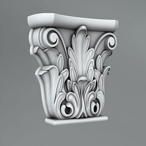 3d classical decoration ornamental