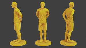 Soccer Player SP 024 3D model