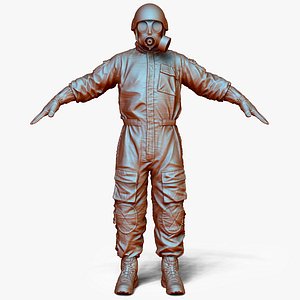 zbrush british sas soldier 3d model