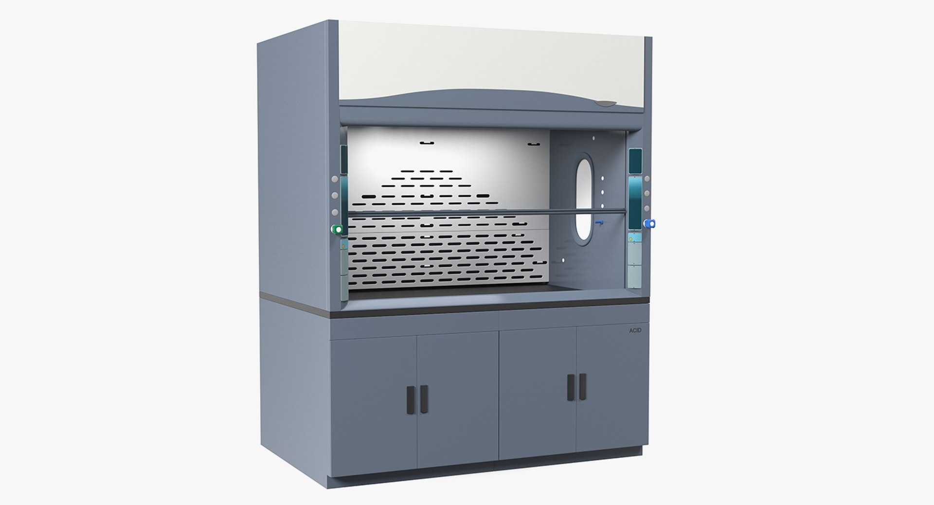Laboratory Hood 3D model preview