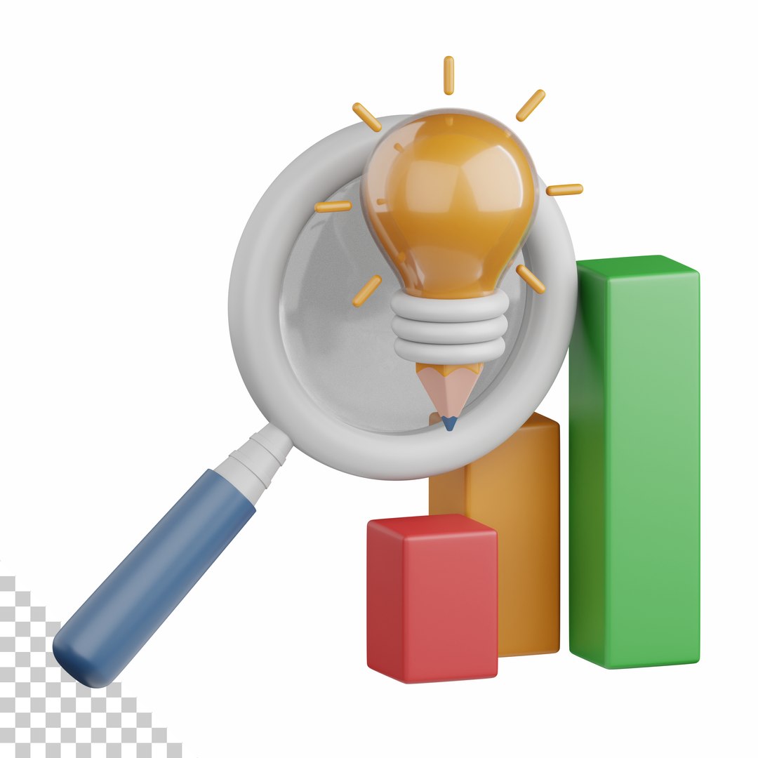 3d Rendering Insight Isolated Useful For Business And Finance Design ...