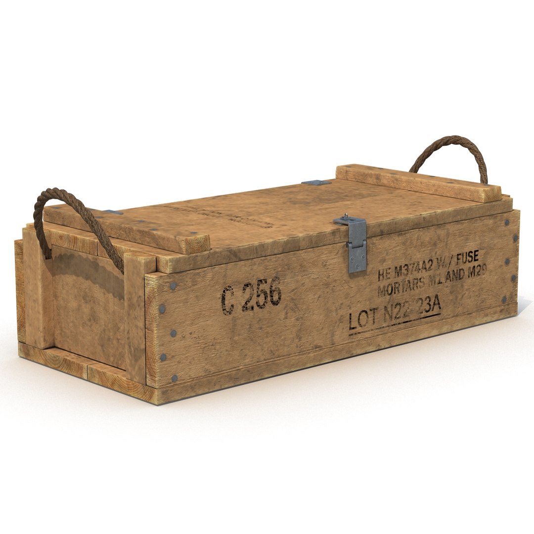 Ammo Crate 2 3D model preview