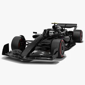 Common Formula 1 2024 F1 Race Car Mockup