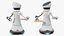 Robot de service Careobot 4 avec plateau vide