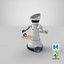 Robot de service Careobot 4 avec plateau vide