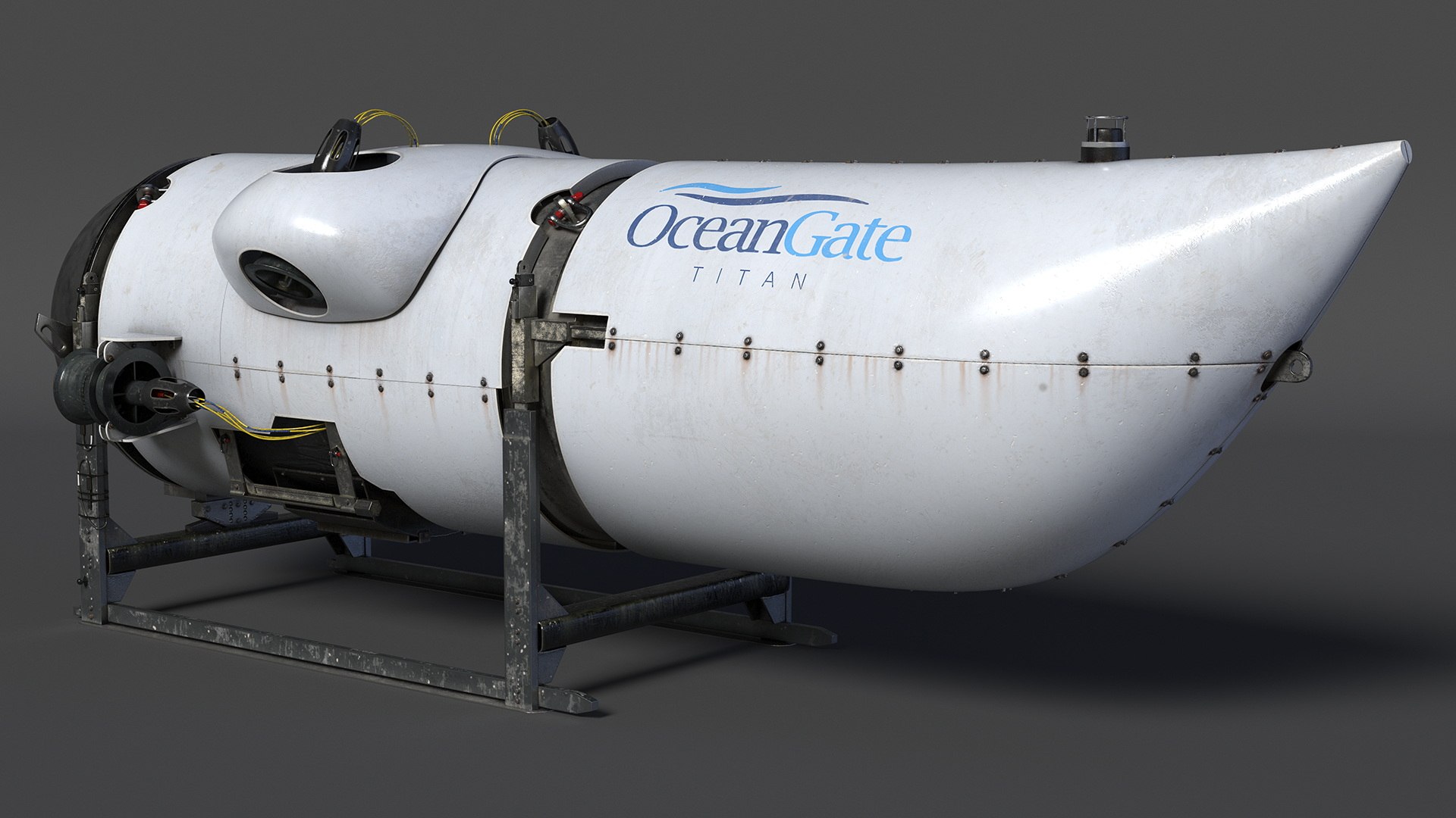 OceanGate Titan Submersible Old 3D Model - TurboSquid 2159254