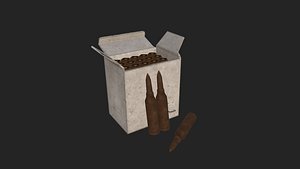 3D Bullet Model 003