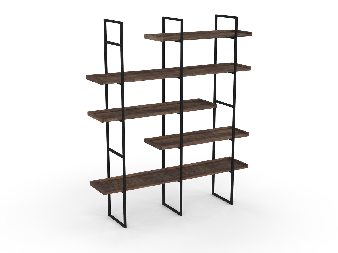 3D Room Shelf-rack 4 In LoFT Style Model - TurboSquid 2312053