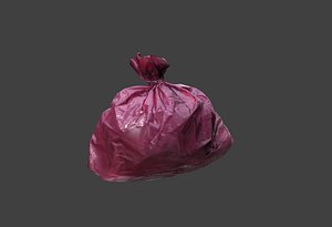 3D ready garbage bag
