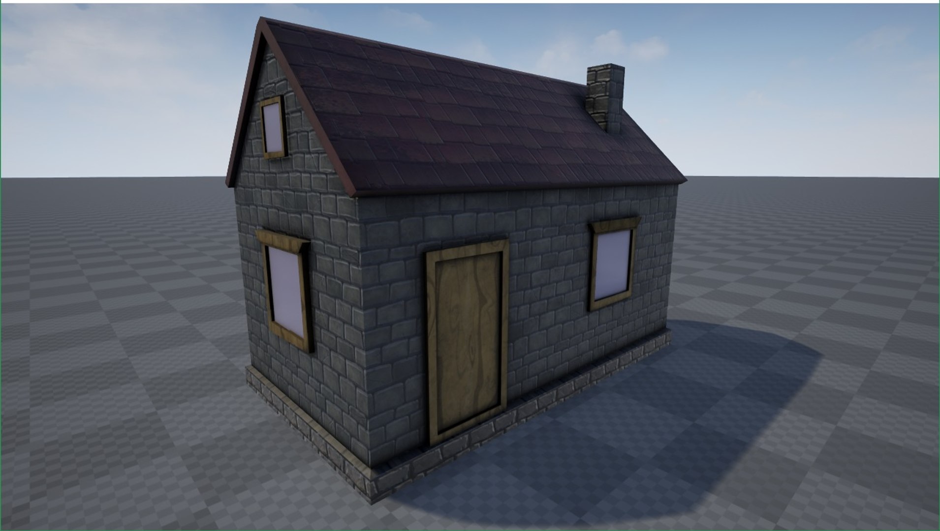 3d Model House Blender