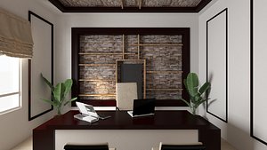 Office model 3D model