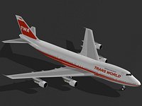 Boeing 747-200 TWA