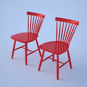 lilla &Aring;land carl chair 3d model