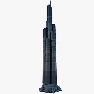 Azerbaijan Tower 3D