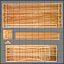 Set wooden boxes of different heights and pallets