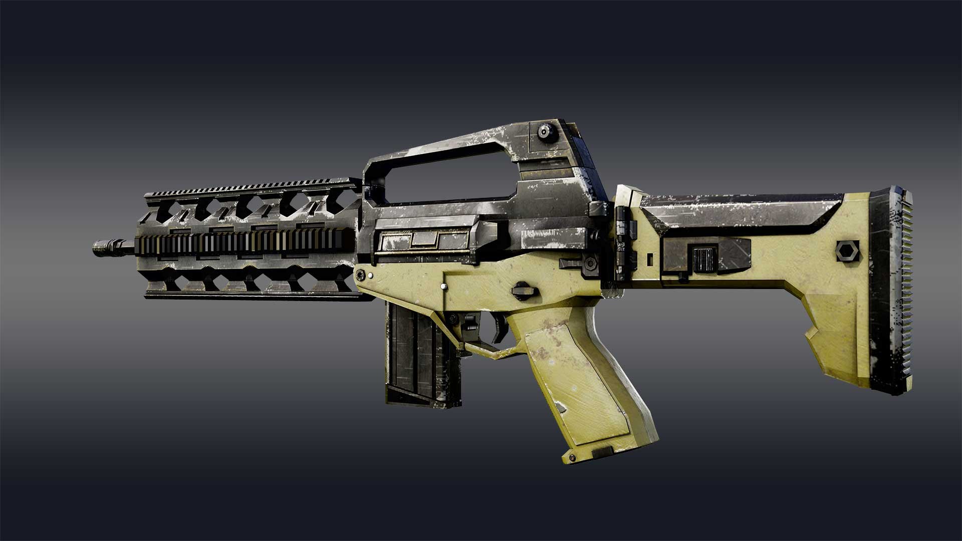 Combat Rifle 3D Model 3D Model - TurboSquid 2114895