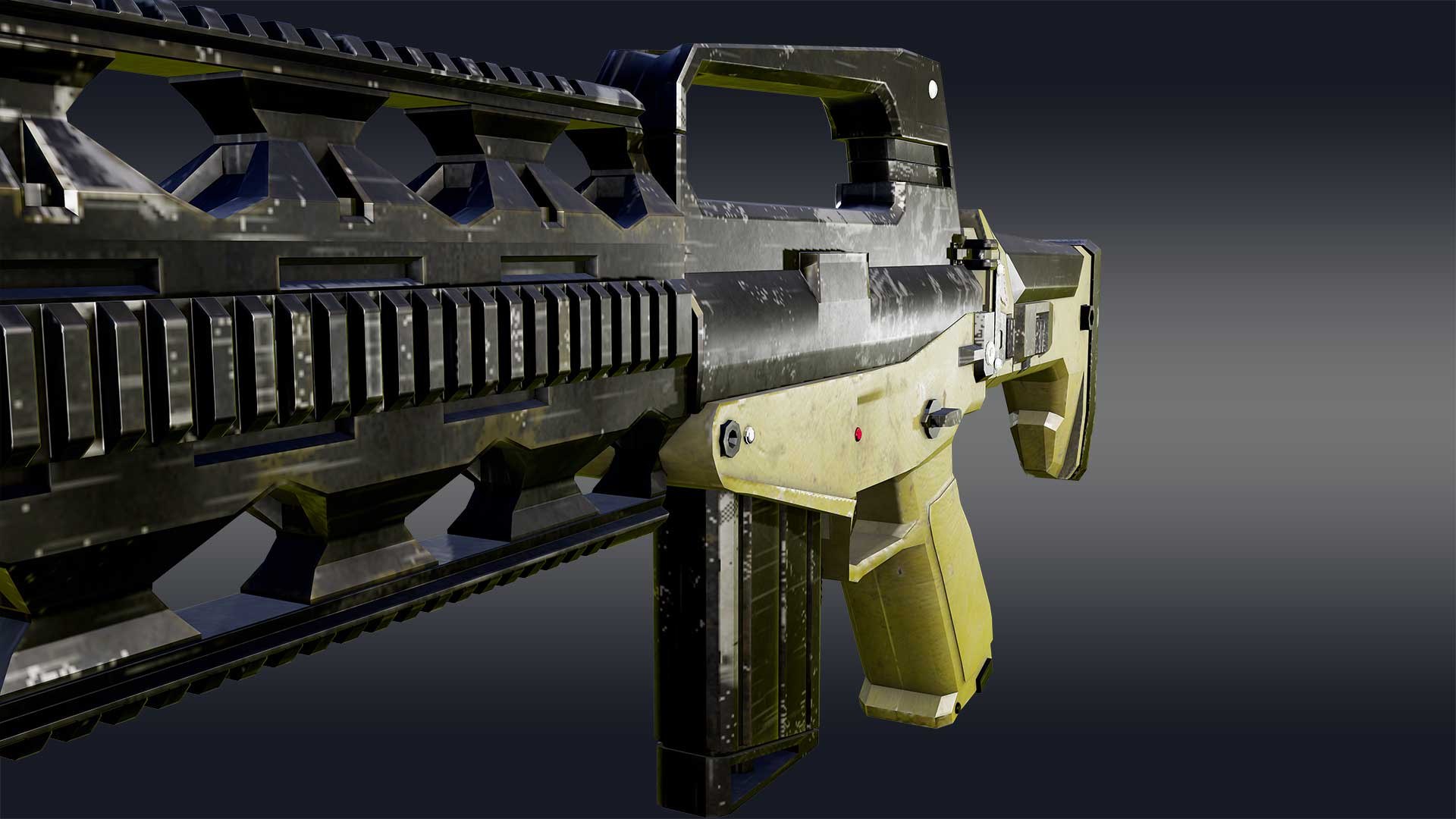 Combat Rifle 3D Model 3D Model - TurboSquid 2114895
