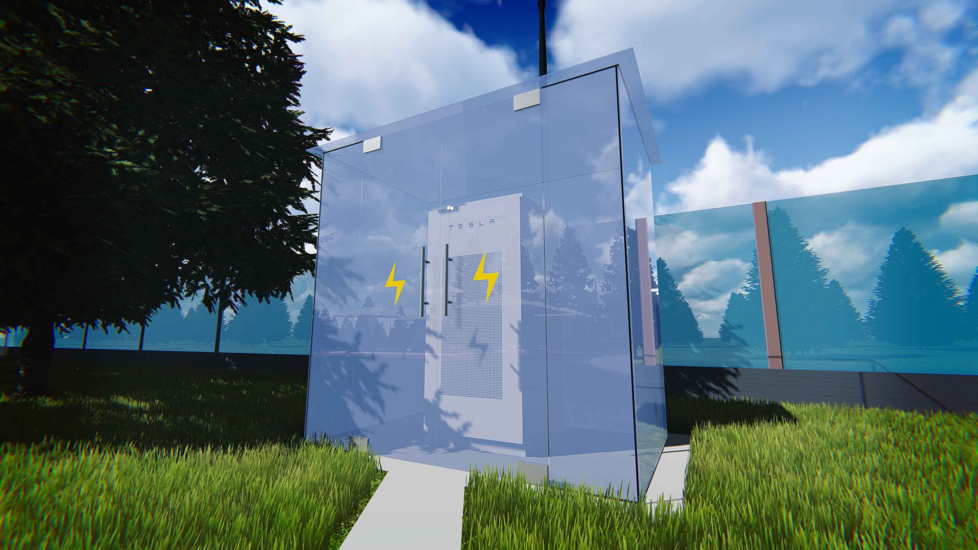 Villa Tesla Solar Glass 3D - TurboSquid 1553837