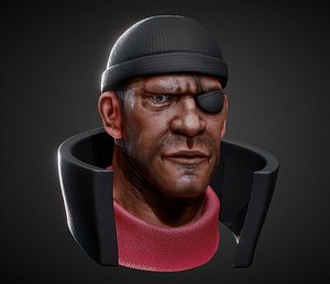 REALTIME Demoman Team Fortress 2