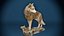 Big Wolf Statue Photoscan