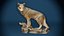 Big Wolf Statue Photoscan