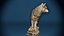 Big Wolf Statue Photoscan