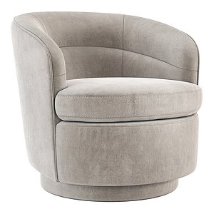 West Elm Viv Swivel Chair 3D model