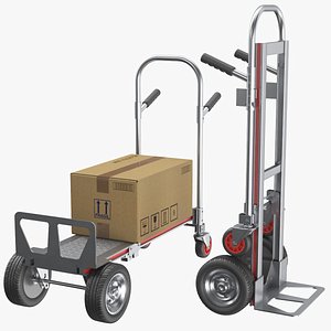 Hand Truck Opened And Folded