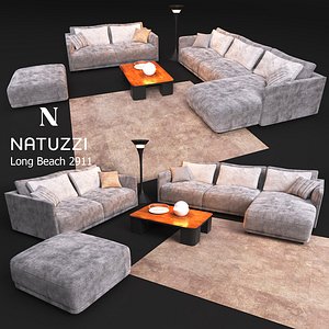 3D sofa natuzzi long beach