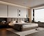 Modern bedroom interior scene 3D model