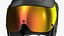 滑雪头盔黑色