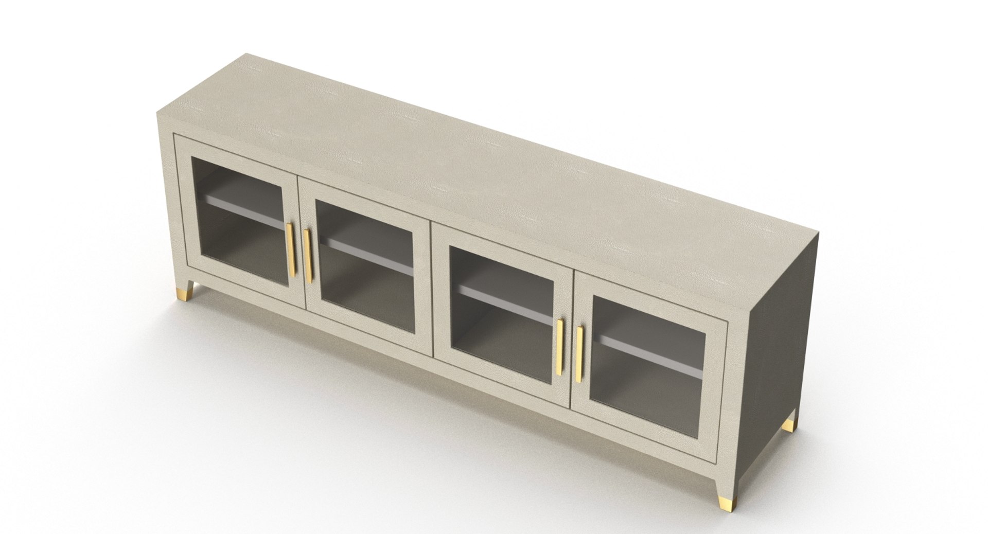 Restoration Hardware Graydon Shagreen 3D TurboSquid 1152060
