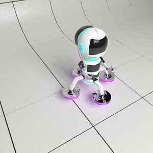 3D flying robot model