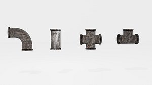 Simple Industrial Metal Pipes