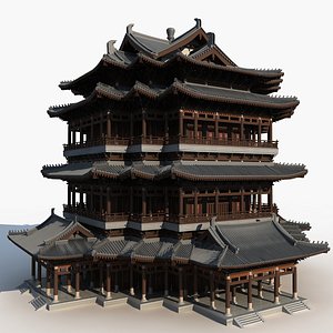 Chinese Ancient Architecture 8 3D