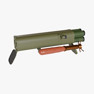 Incendiary Rocket Launcher M202A1 FLASH model