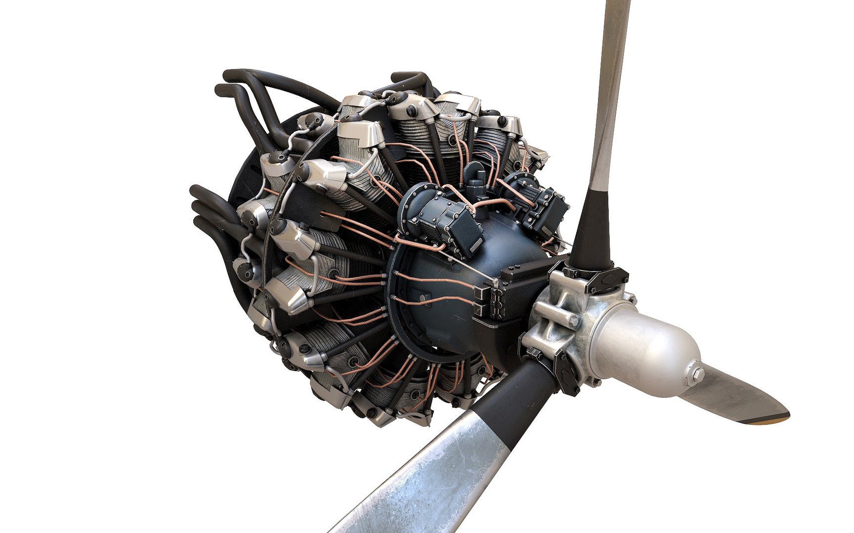 Pratt And WhitneyR2000 3D Model - TurboSquid 2007071