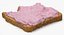 Toast with Roe Spread 02 Bitten