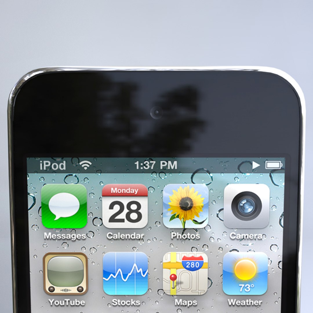 Ipod Touch 3d Model