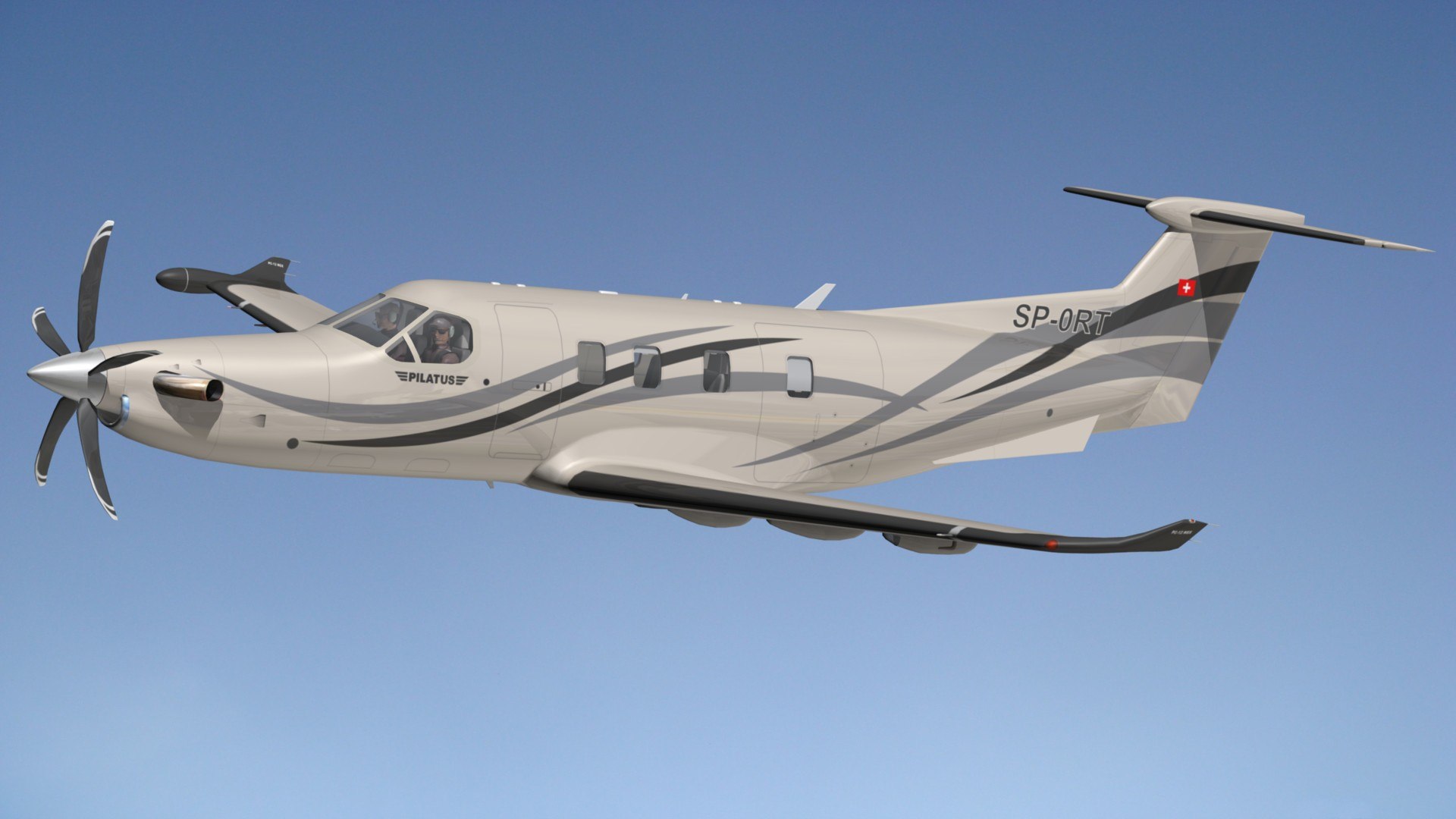 Pilatus PC-12 NGX 模型　元箱付き A*i様 Pilatus PC-12 NGX 模型 元箱付き Pilatus PC-12 NGX